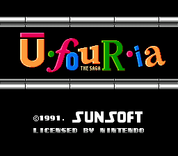 Ufouria - The Saga (USA, Europe) (Wii Virtual Console)